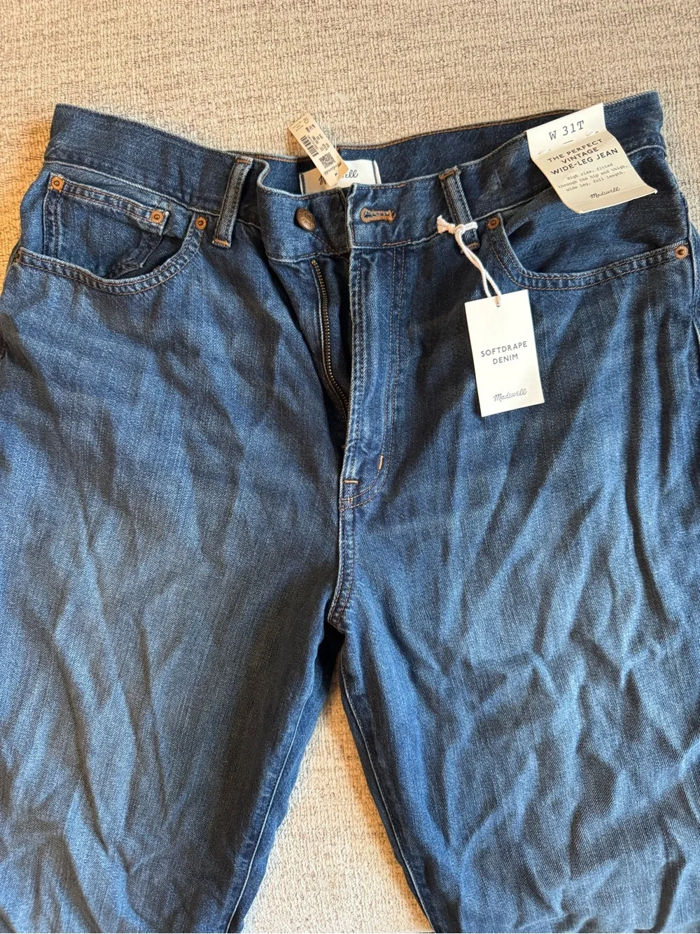 Madewell - The Tall Perfect Vintage Wide-Leg Jeans
